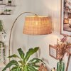 Cavaca Staande lamp, Booglampen Messing, Zwart, 1-licht