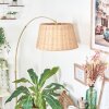 Cavaca Staande lamp Messing, Zwart, 1-licht
