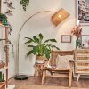 Cavaca Staande lamp Messing, Zwart, 1-licht