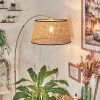 Ramila Staande lamp Messing, Zwart, 1-licht