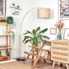 Bongal Staande lamp Messing, Zwart, 1-licht
