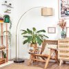 Bongal Staande lamp Messing, Zwart, 1-licht