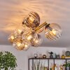 Koyoto Plafondlamp, Kogellampje Goud, Zwart, 10-lichts