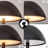 Laken Buiten tafellamp, Badkamerlamp, Tafellamp LED Zwart, 1-licht