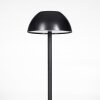 Laken Buiten tafellamp, Badkamerlamp, Tafellamp LED Zwart, 1-licht