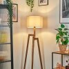 Soungou Staande lamp Natuurlijke kleuren, Zwart, 1-licht