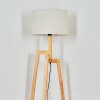 Soungou Staande lamp Natuurlijke kleuren, Zwart, 1-licht