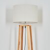 Soungou Staande lamp Chroom, Natuurlijke kleuren, 1-licht