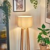 Soungou Staande lamp Chroom, Natuurlijke kleuren, 1-licht