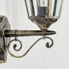 Hongkong Wandlamp voor buiten, Wandlamp Goud, Zwart, 1-licht