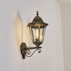 Hongkong Wandlamp voor buiten, Wandlamp Goud, Zwart, 1-licht