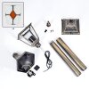 Naofe Pad licht Bruin, Goud, 1-licht Naofe Pad licht Bruin, Goud, 1-licht
