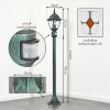 Naofe Pad licht Groen, Zwart, 1-licht, Bewegingsmelder