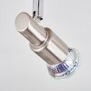 Firan Plafondlamp, Plafondspot LED Nikkel mat, 2-lichts