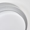 Jelad Wandlamp voor buiten, Wandlamp LED Zilver, 1-licht, Bewegingsmelder