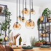 Ripoll Hanglamp, Kogellampje, Hanglamp Amber, Duidelijk, 6-lichts