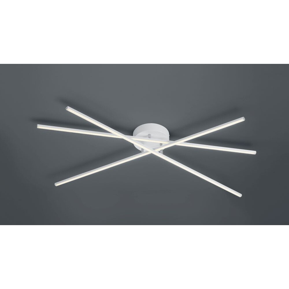Trio TIRIAC Plafondlamp LED Wit, 3-lichts main product photo
