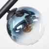 Gastor Plafondlamp, Kogellampje Blauw, Groen, Duidelijk, Koperkleurig, 8-lichts Gastor Plafondlamp, Kogellampje Blauw, Groen, Duidelijk, Koperkleurig, 8-lichts