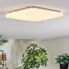 Loden Plafondlamp LED Wit, 1-licht