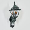 Naofe Wandlamp voor buiten, Wandlamp Groen, Zwart, 1-licht, Bewegingsmelder