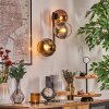 Koyoto Kogellampje, Wandlamp Goud, Duidelijk, Koperkleurig, Rookkleurig, 3-lichts