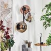 Koyoto Kogellampje, Wandlamp Chroom, Goud, Duidelijk, Koperkleurig, Rookkleurig, 3-lichts
