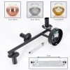 Koyoto Kogellampje, Wandlamp Chroom, Goud, Duidelijk, Koperkleurig, Rookkleurig, 3-lichts