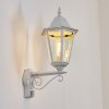 Hongkong Wandlamp voor buiten, Wandlamp Wit, 1-licht, Bewegingsmelder