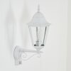 Hongkong Wandlamp voor buiten, Wandlamp Wit, 1-licht, Bewegingsmelder