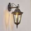 Hongkong Wandlamp voor buiten, Wandlamp Goud, Zwart, 1-licht