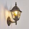 Naofe Wandlamp voor buiten, Wandlamp Bruin, Goud, 1-licht
