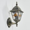 Naofe Wandlamp voor buiten, Wandlamp Bruin, Goud, 1-licht