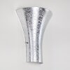 Nerola Muurlamp Zilver, 1-licht