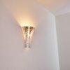 Nerola Muurlamp Zilver, 1-licht
