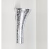 Nerola Muurlamp Zilver, 1-licht