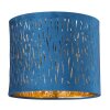 Globo TICON Plafondlamp Blauw, 1-licht