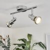 Morges Plafondlamp LED Chroom, 2-lichts