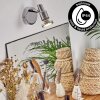 Morges Muurlamp LED Chroom, 1-licht
