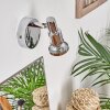 Morges Muurlamp LED Chroom, 1-licht