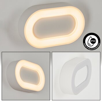Paleroo Buiten muurverlichting LED Wit, 1-licht