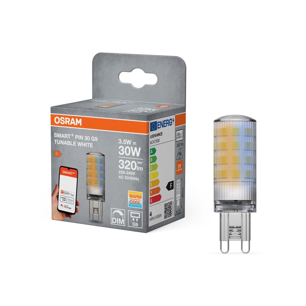 Osram G9 LED 3.5 Watt warm wit dimbaar 320 Lumen main product photo