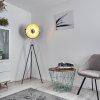 Bagdad Staande lamp Blauw, Chroom, Grijs, 1-licht