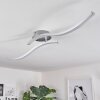 Mohlin Plafondlamp LED Nikkel, Wit, 2-lichts