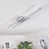 Mohlin Plafondlamp LED Nikkel mat, 3-lichts