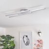 Mohlin Plafondlamp LED Nikkel mat, 3-lichts