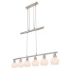 Globo OLLI Hanger Nikkel mat, 6-lichts