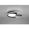 Reality Vuelta Plafondlamp LED Zwart, 1-licht