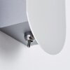 Adel Muurspot LED Chroom, 1-licht