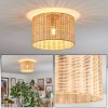 Cavaca Plafondlamp Natuurlijke kleuren, 1-licht
