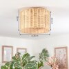 Cavaca Plafondlamp Natuurlijke kleuren, 1-licht